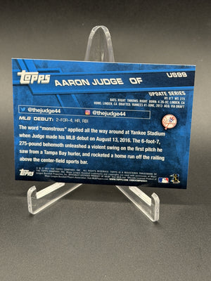 2017 Topps Update #US99 Aaron Judge Rookie RC #3