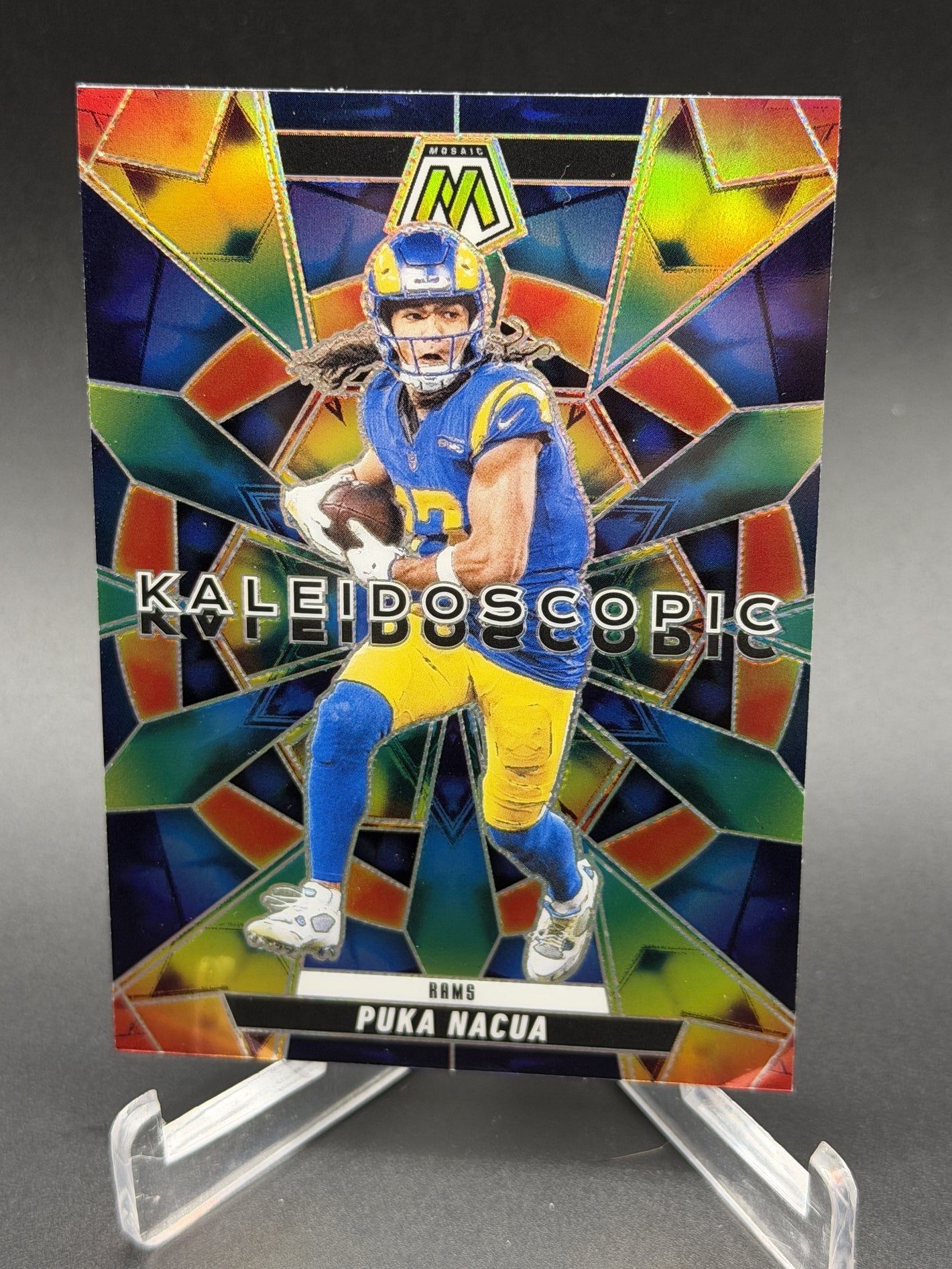 2025 Panini Mosaic #18 Puka Nacua Kaleidoscopic