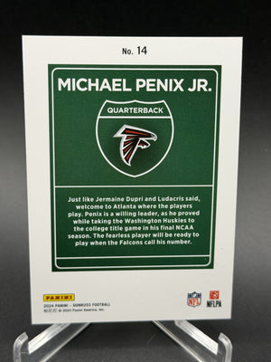2024 Donruss #14 Michael Penix Jr. Rookie RC Downtown