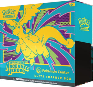 POKEMON CENTER Ascended Heroes POKEMON CENTER Elite Trainer Box (Exclusive) - ME: Ascended Heroes (ASC)