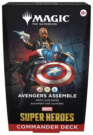 Marvel Super Heroes Commander Deck - Commander: Marvel Super Heroes (MSC) RANDOM