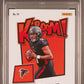 2024 Panini Absolute #14 Michael Penix Jr. Kaboom Horizontal PSA 9