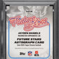 2025 Topps Chrome Jayden Daniels Future Stars Auto Orange Geometric /25 PSA 10