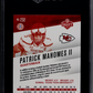 2017 Panini Prestige #232 Patrick Mahomes II SGC 10