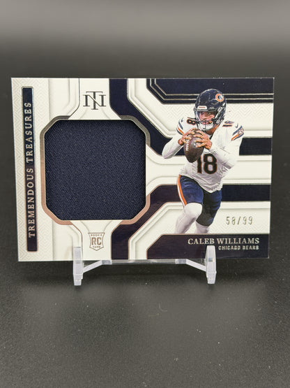 2024 National Treasures #TTS-CWS Caleb Williams Tremendous Patch 58 /99 PC