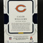 2024 National Treasures #RDM-CWS Caleb Williams Rookie Dual Materials /99 PC