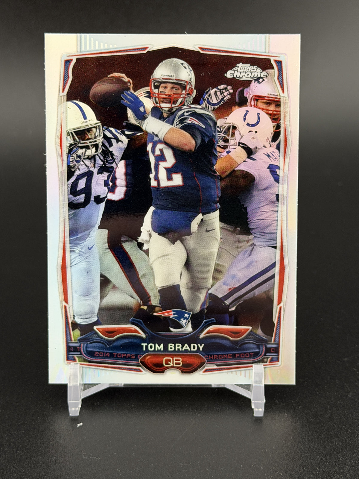 2014 Topps Chrome #62 Tom Brady Refractor