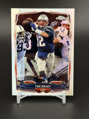 2014 Topps Chrome #62 Tom Brady Refractor