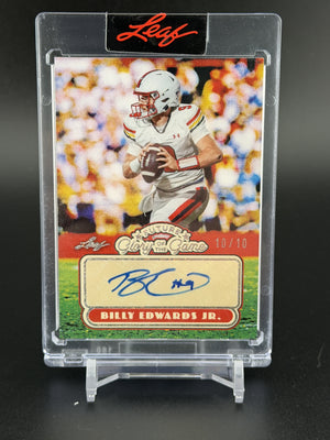 2025 Leaf Glory of the Game Future Holo Dots Billy Edwards Jr. Auto /10