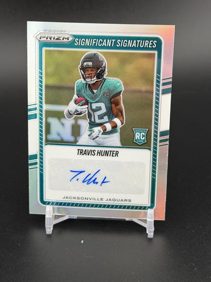 2025 Panini Prizm #SSI-THR Travis Hunter Significant Signatures
