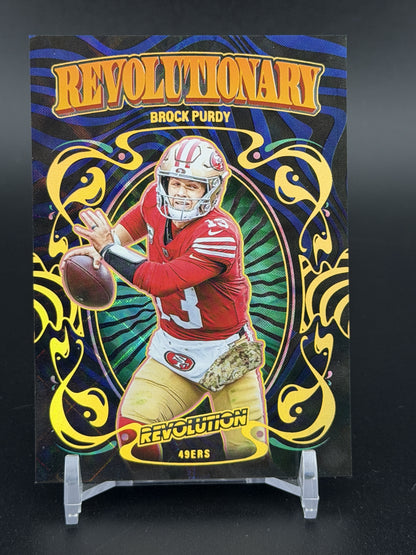 2025 Panini Revolution #24 Brock Purdy Revolutionary