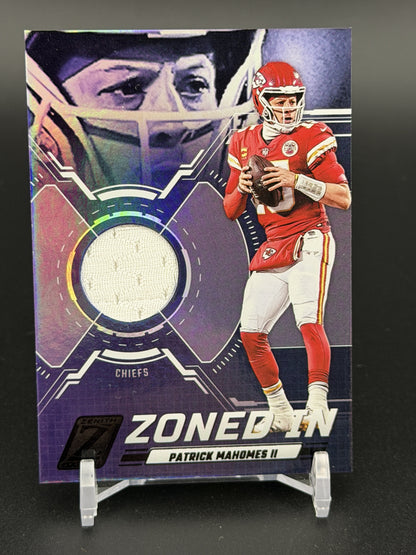 2023 Panini Zenith #ZI-PMS Patrick Mahomes II Zoned In