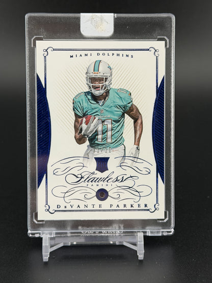 2015 Panini Flawless #135 DeVante Parker Sapphire #/10