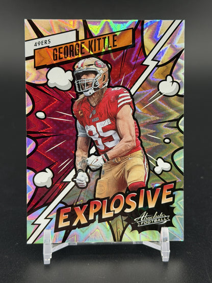2023 Panini Absolute #35 George Kittle Explosive