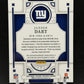 2025 National Treasures #FTR-JDT Jaxson Dart Franchise Prime Patch Silver /25