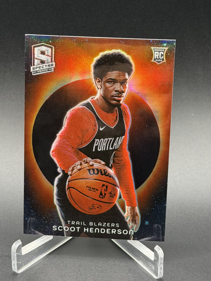 2023-24 Panini Spectra #11 Scoot Henderson Solar Eclipse