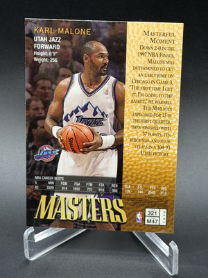 1997-98 Finest #321 Karl Malone With Coating