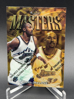 1997-98 Finest #321 Karl Malone With Coating