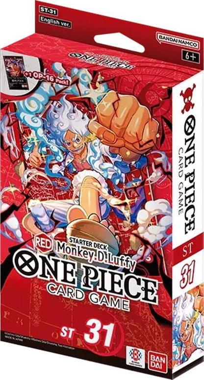 One Piece Starter Decks 31-36