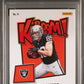 2024 Panini Absolute #11 Brock Bowers Kaboom Horizontal PSA 9