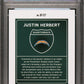 2021 Donruss Optic #DT-27 Justin Herbert Downtown! PSA 10