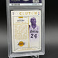 2013-14 Panini Select #3 Kobe Bryant Clutch Prizms PSA 10