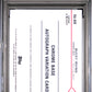 2024 Topps Chrome Bucky Irving Rookie Auto Gold Geometric Refractor /50 PSA 10