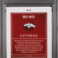 2024 Donruss Optic #3 Bo Nix Uptowns PSA 9