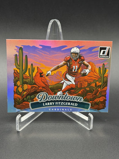2025 Donruss #5 Larry Fitzgerald Horizontal Downtown!