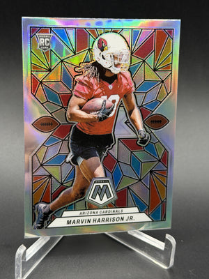 2024 Panini Mosaic #SG-20 Marvin Harrison Jr. Rookie RC Stained Glass
