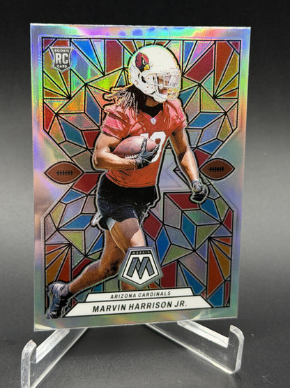 2024 Panini Mosaic #SG-20 Marvin Harrison Jr. Rookie RC Stained Glass