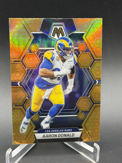 2023 Panini Mosaic #139 Aaron Donald Honeycomb
