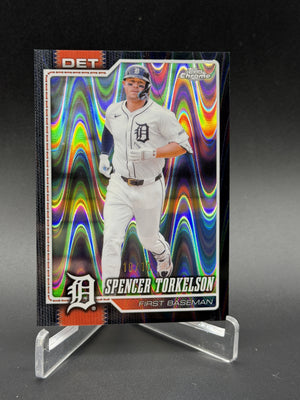 2026 Topps Chrome #289 Spencer Torkelson Black Raywave Refractors #/10