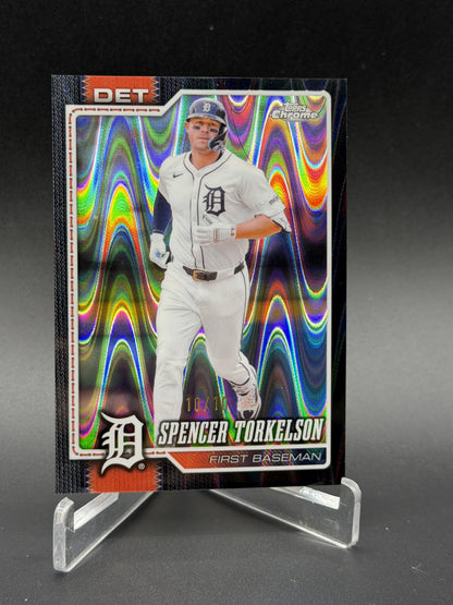 2026 Topps Chrome #289 Spencer Torkelson Black Raywave Refractors #/10