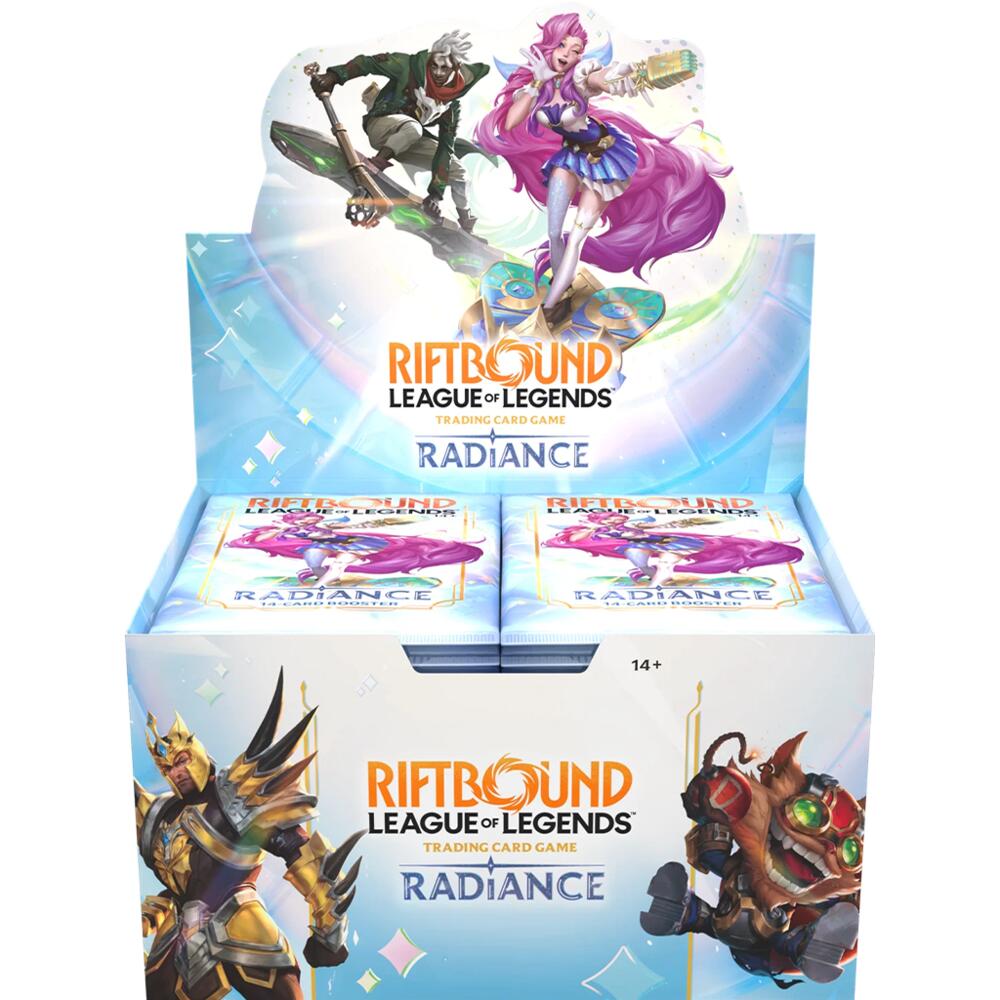Riftbound League of Legends TCG Radiance booster display box