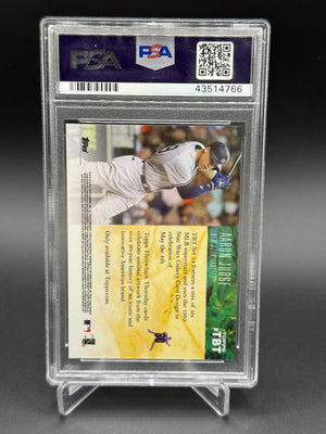 2018 Topps Throwback Thursday #80 Aaron Judge PSA 10