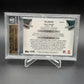 2012 Bowman Sterling Nick Foles Rookie Relics Gold Refractor/65 BGS 9.5