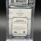 2025 Topps Sterling Swings #SWA-CB Carlos Beltrán Auto Game Used /10 BGS 9