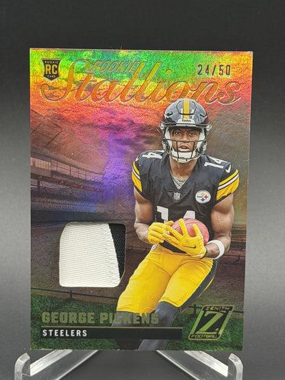2022 Zenith #RS-GP George Pickens Rookie Stallions Prime #/50