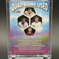 2026 Leaf Quad Game Used Jersey Benzema / Foden / Dembele / De Bruyne 1/1