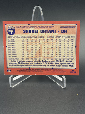 2026 Topps #91B2-1 Shohei Ohtani 1991 All-Star Game Black /10
