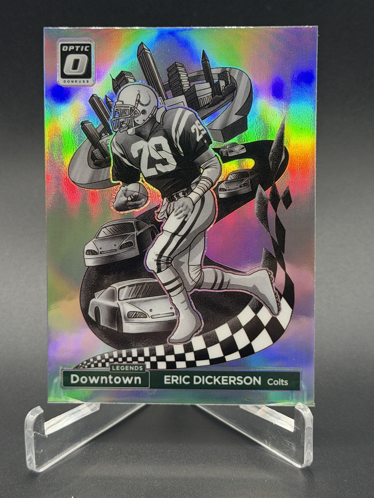 2024 Donruss Optic #7 Eric Dickerson Downtown Legends