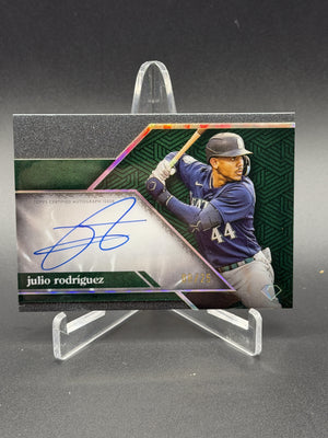 2024 Topps Diamond Icons #ACC-JRO Julio Rodríguez Icons Chrome Auto #/25