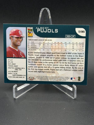 2001 Topps Chrome #596 Albert Pujols Rookie RC