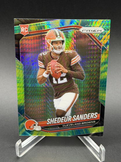 2025 Panini Prizm #302 Shedeur Sanders Rookie RC Hyper /200