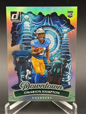 2025 Donruss #16 Omarion Hampton Rookie RC Downtown!