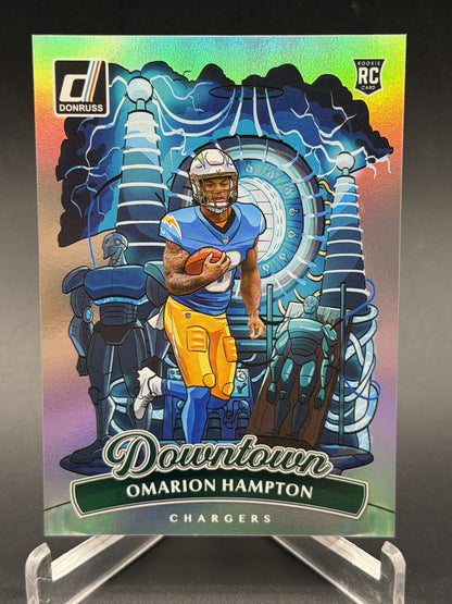 2025 Donruss #16 Omarion Hampton Rookie RC Downtown!