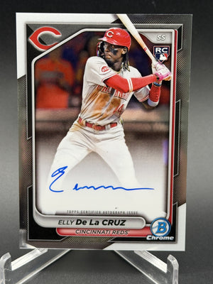 2024 Bowman #CRA-ED Elly De La Cruz Chrome Rookie Autographs