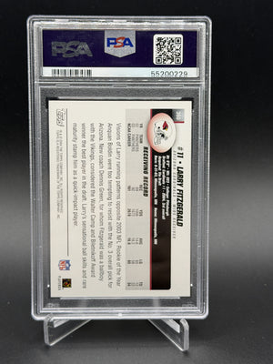 2004 Topps #360 Larry Fitzgerald Rookie RC PSA 9