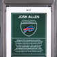 2024 Donruss #2 Josh Allen Downtown PSA 10